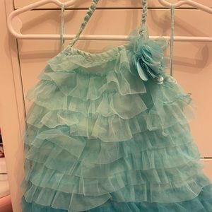 12 month hombre, halter top and bloomers